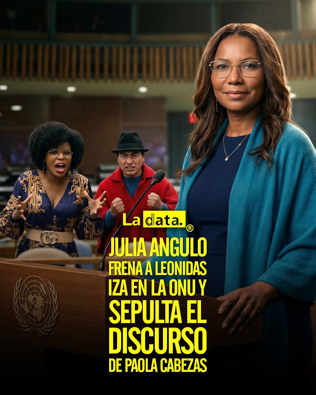 Desde el Foro de las Naciones Unidas para las Cuestiones Indígenas, la secretaria de Pueblos y Nacionalidades, Julia Angulo,