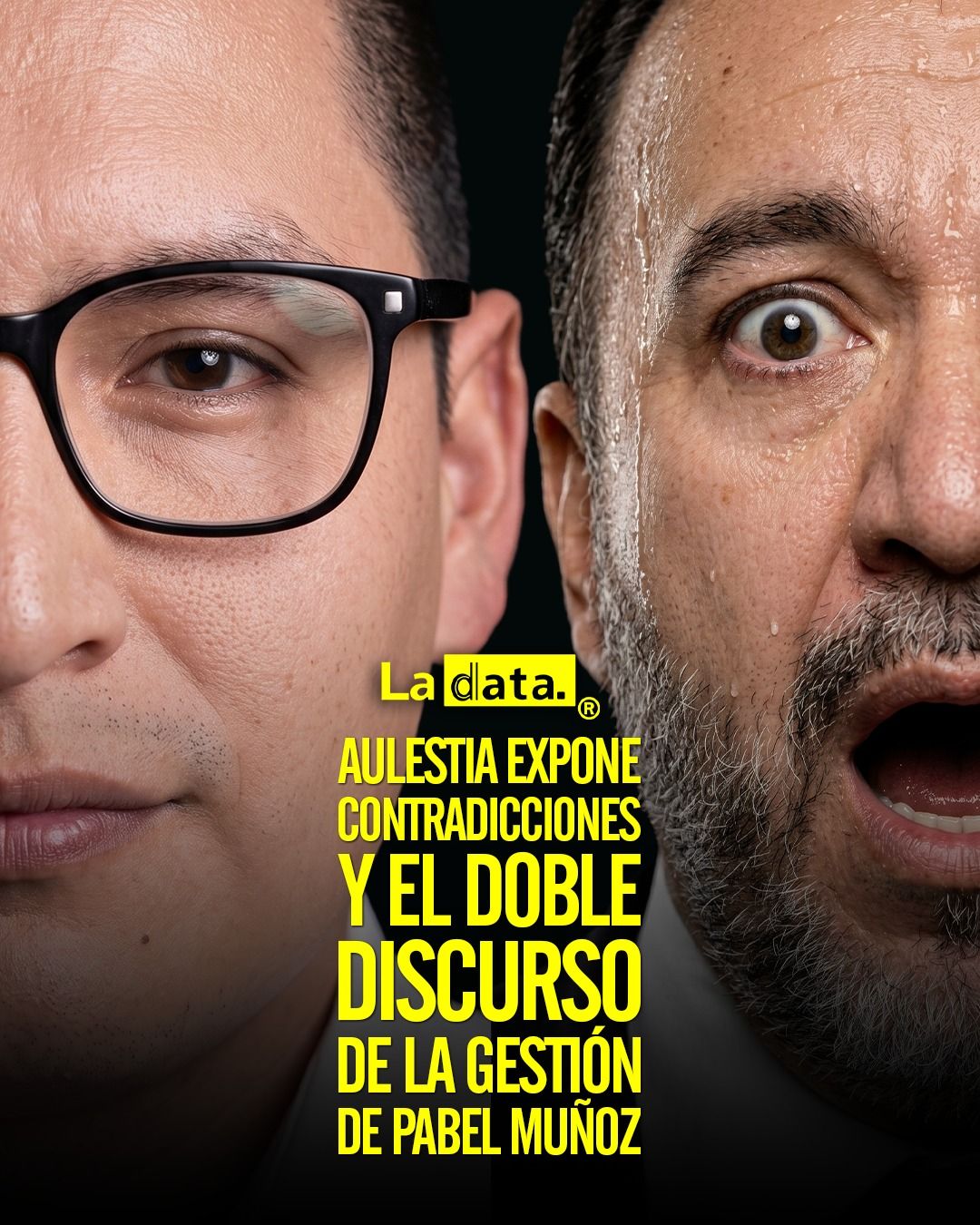 Aulestia expone contradicciones y el doble discurso de la gestión de Pabel Muñoz.