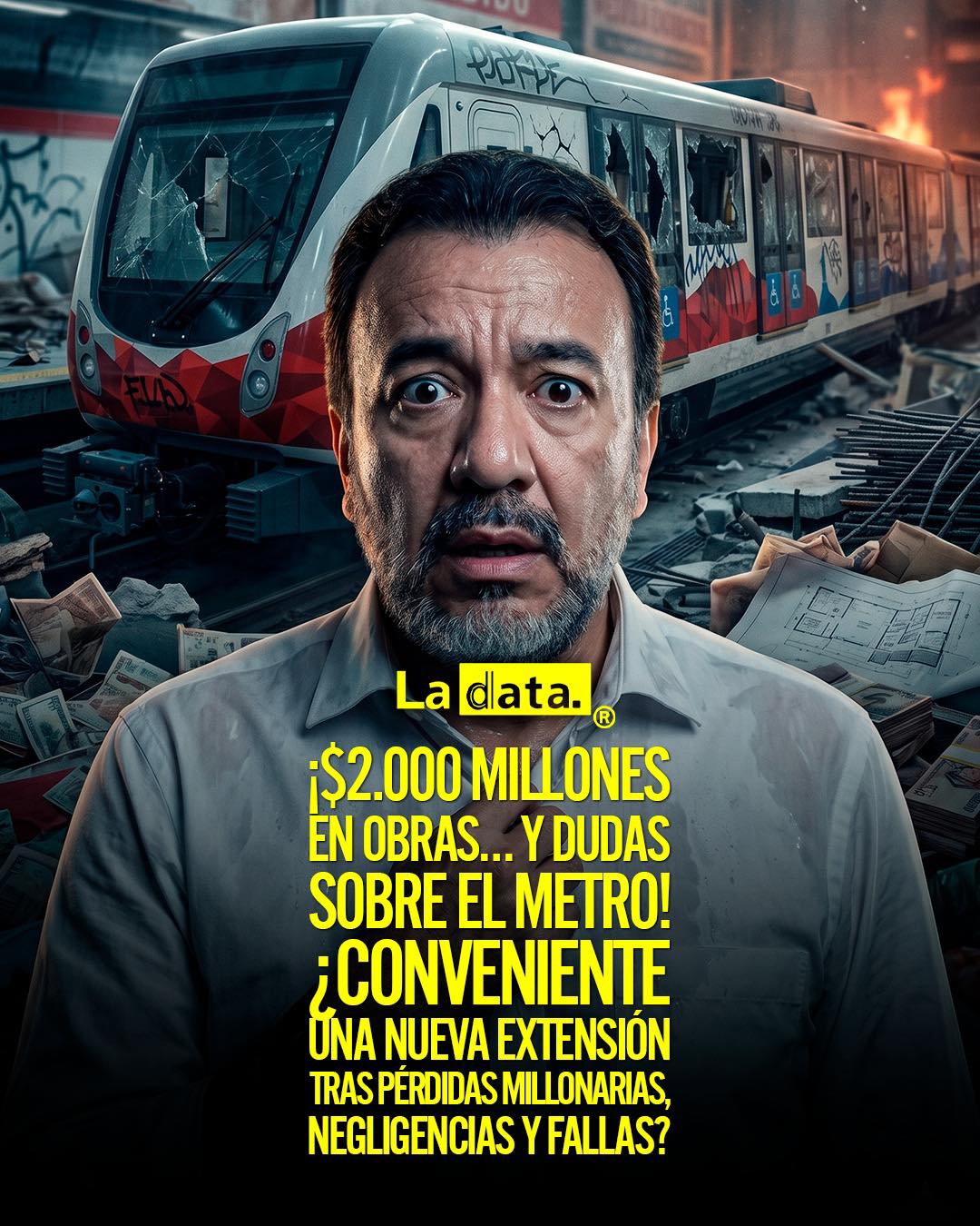 #ladata #Quito #MetroDeQuito #TendenciaPolítica