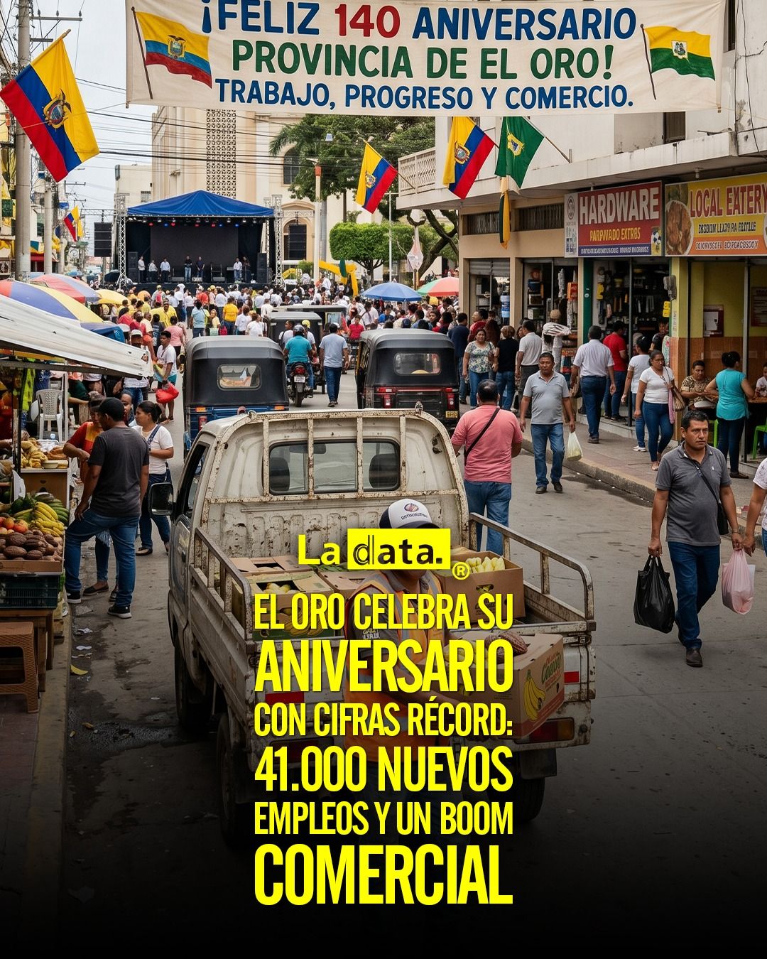 #ladata #TendenciaPolítica #ElOro #Economía