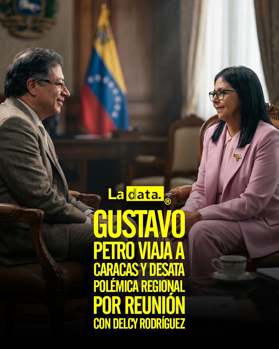 #ladata #TendenciaPolítica #Petro #Venezuela