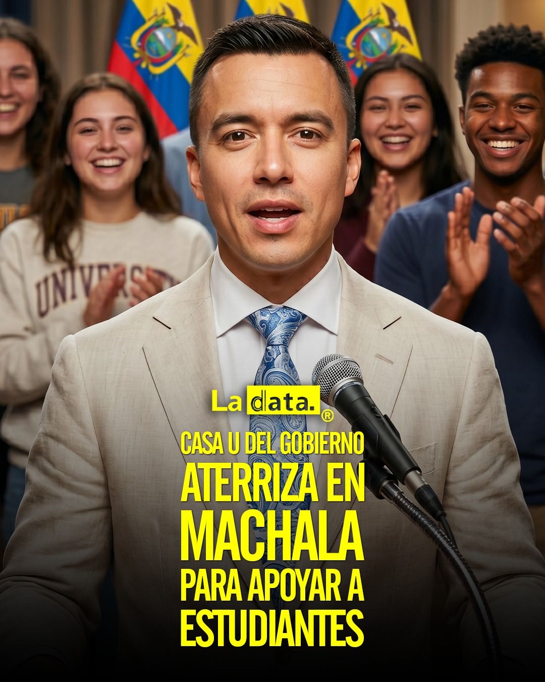 #ladata #TendenciaPolítica #CasaU #GobiernoEcuador
