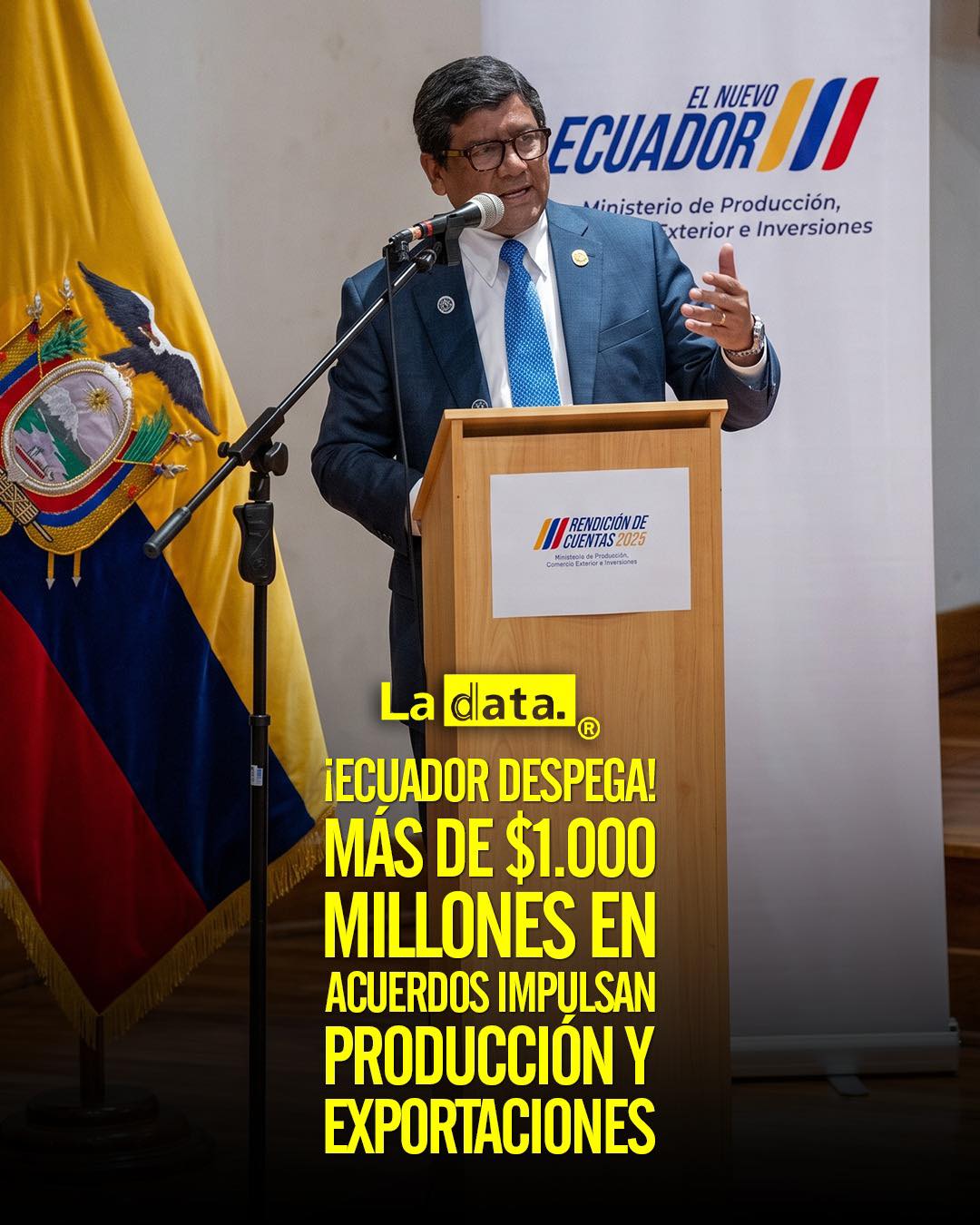 #ladata #TendenciaPolítica #Ecuador #ComercioExterior