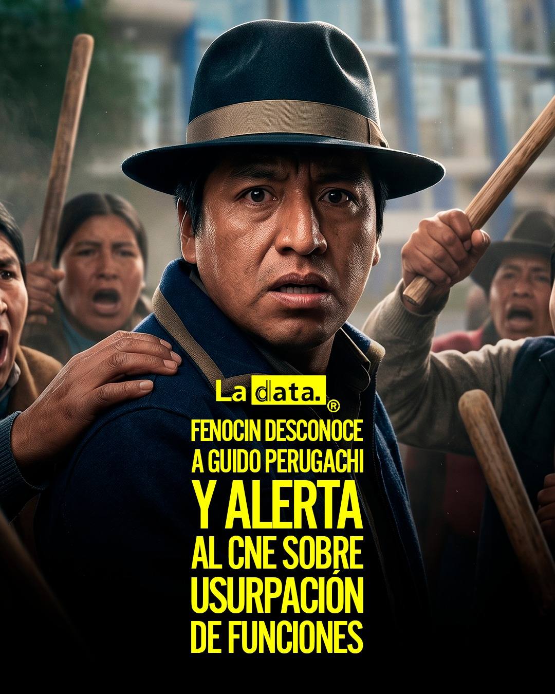 #ladata #TendenciaPolítica #FENOCIN #GuidoPerugachi