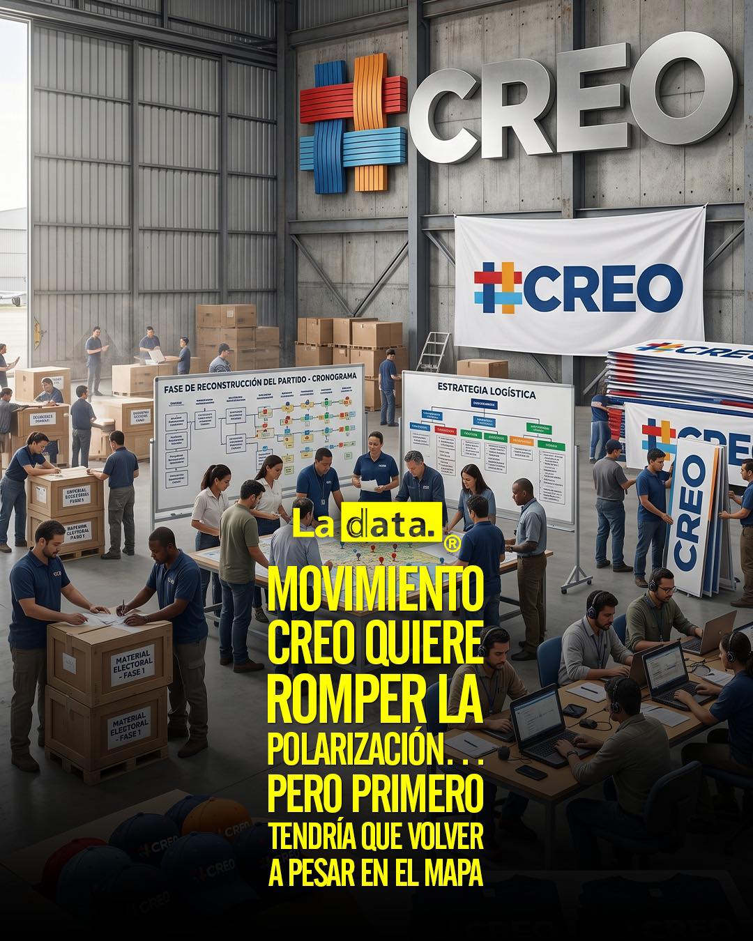 #ladata #TendenciaPolítica #CREO #GobiernosLocales
