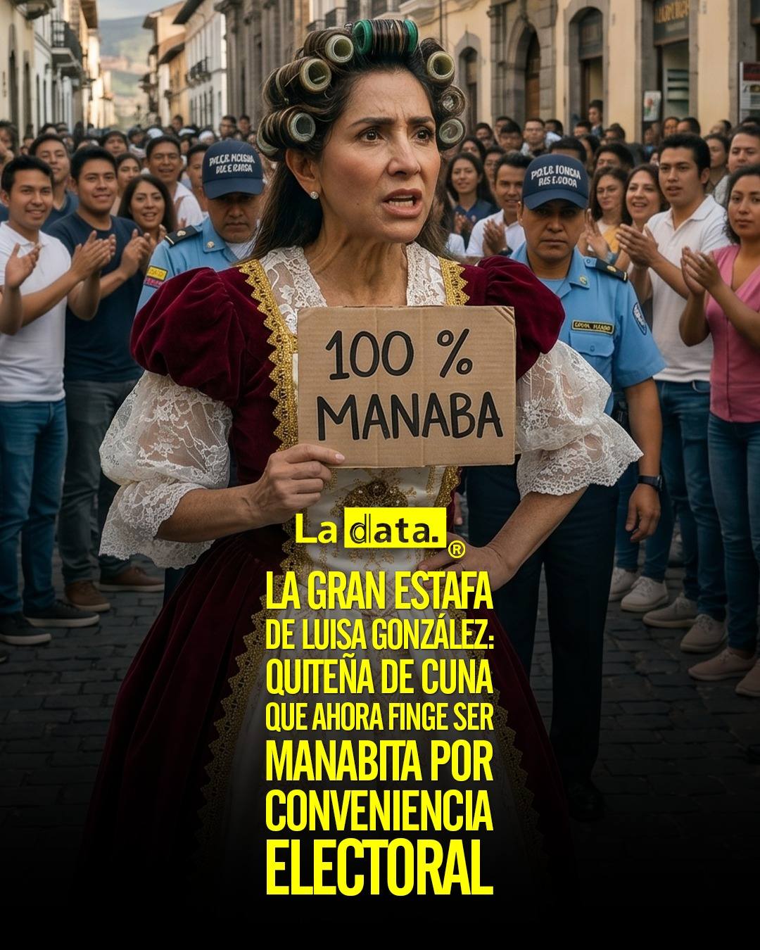 #ladata #TendenciaPolítica #luisagonzalez #manabisierespeto