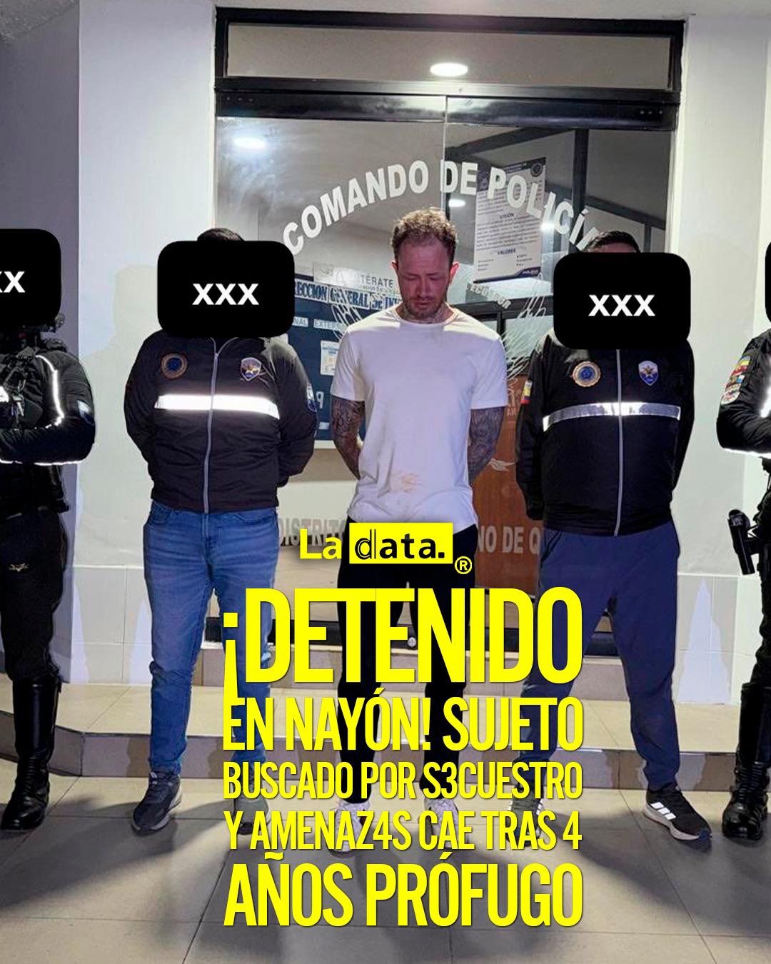 @ladataec #ladata #TendenciaPolítica #PolicíaNacional #Seguridad