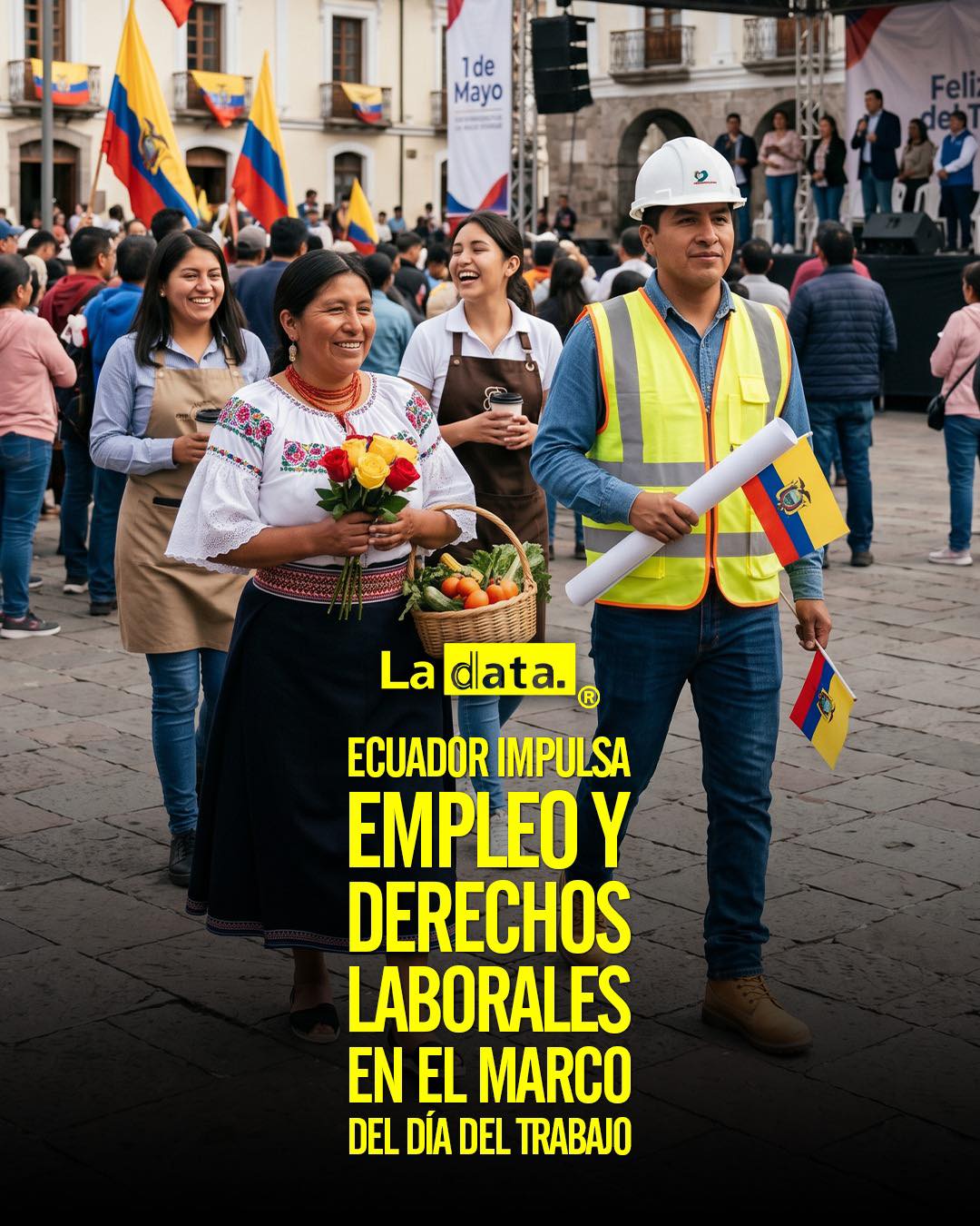@ladataec #ladata #TendenciaPolítica #Ecuador #DíaDelTrabajo