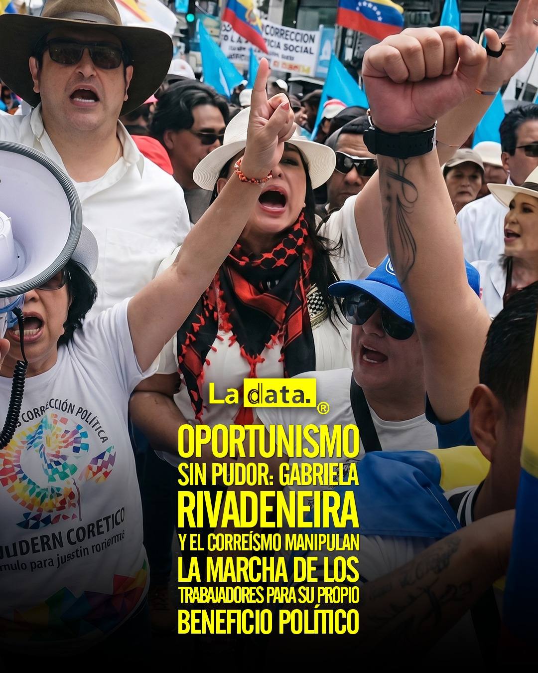@ladataec  #ladataec #tendenciapolitica #1demayo #Iza