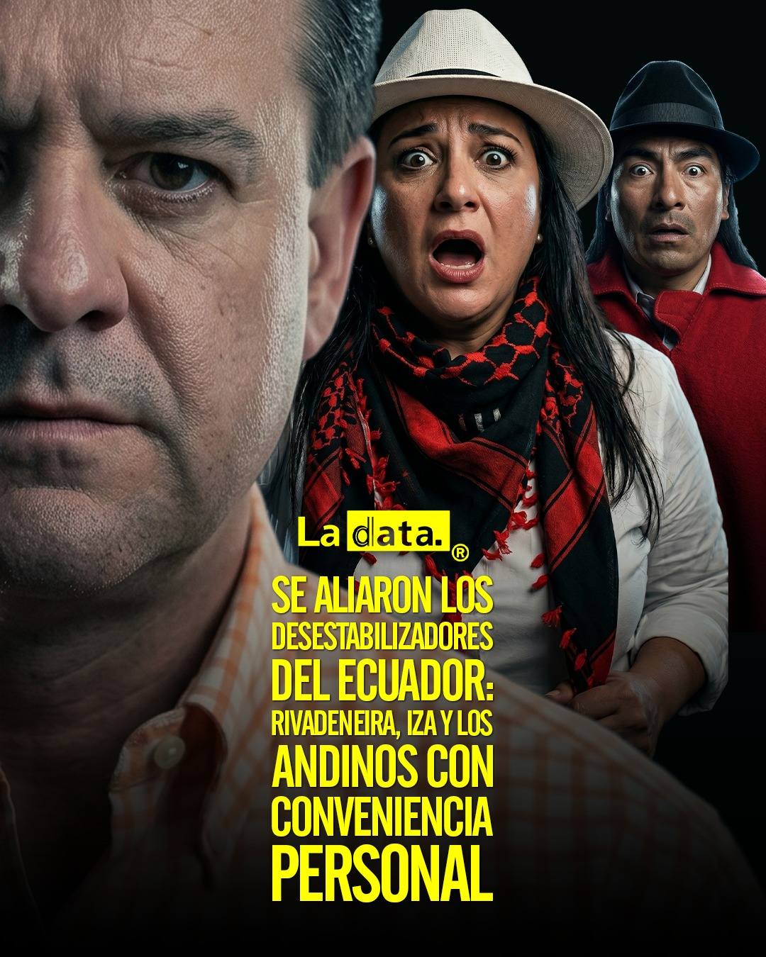 @ladataec #ladata #TendenciaPolítica #GabrielaRivadeneira #Ecuador