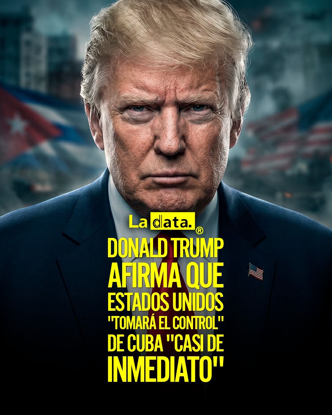 @ladataec  #ladata #TendenciaPolítica #DonaldTrump #Cuba