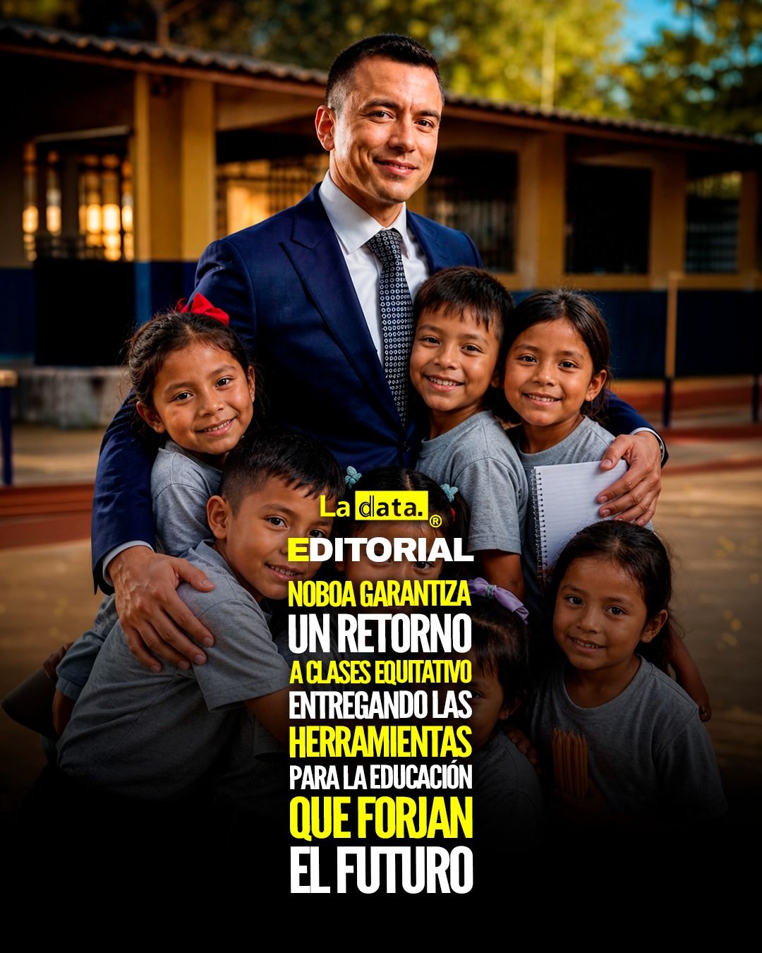 @ladataec   #ladata #TendenciaPolítica #DanielNoboa #Educación