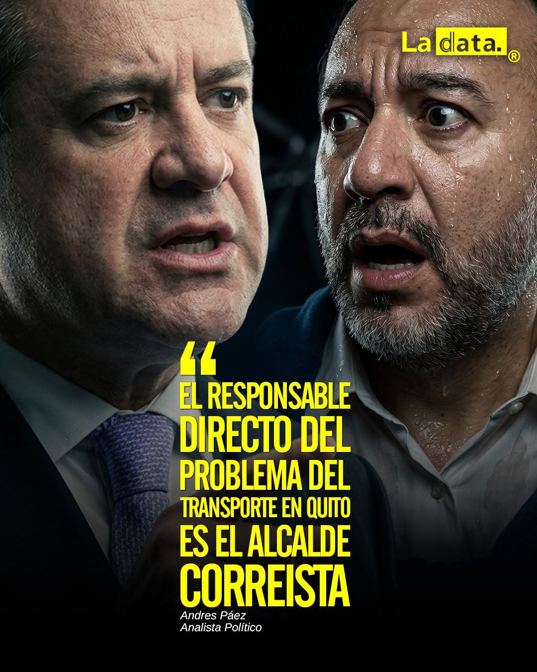 @ladataec  #ladata #TendenciaPolítica #AndrésPaéz #PabelMuñoz