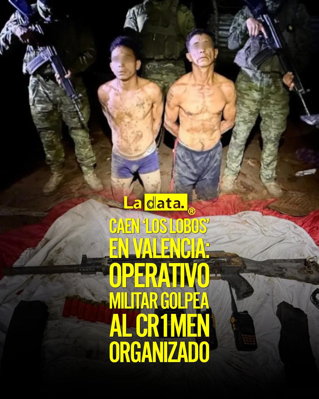 Caen ‘Los Lobos’ en Valencia: operativo militar golpea al cr1men organizado