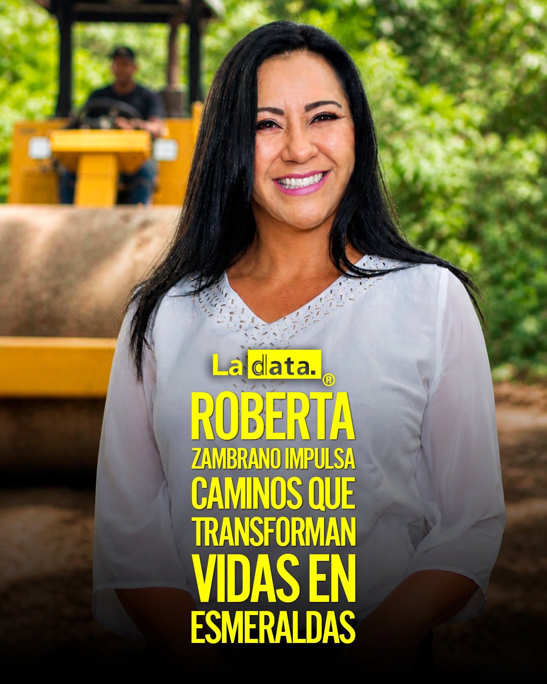 @ladataec  #ladata #TendenciaPolítica #RobertaZambrano #Esmeraldas