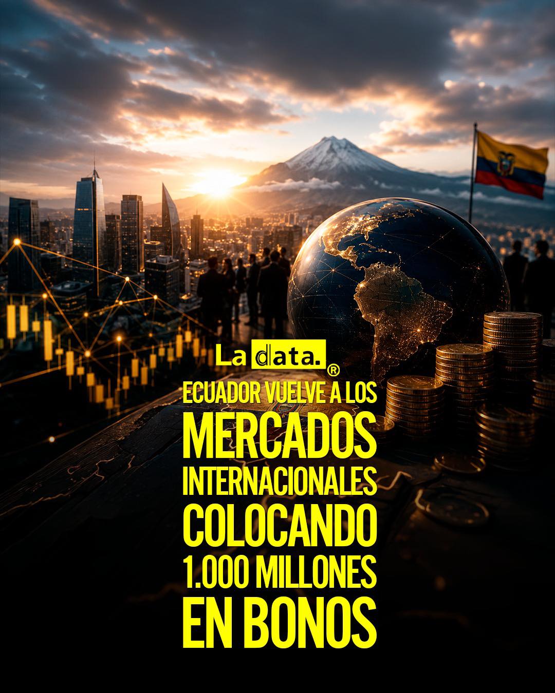 @ladataec #LaData #TendenciaPolítica #MercadoInternacional #Ecuador