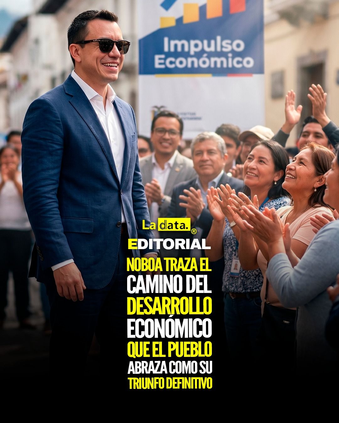 #ladata #TendenciaPolítica #DanielNoboa #Desarrollo