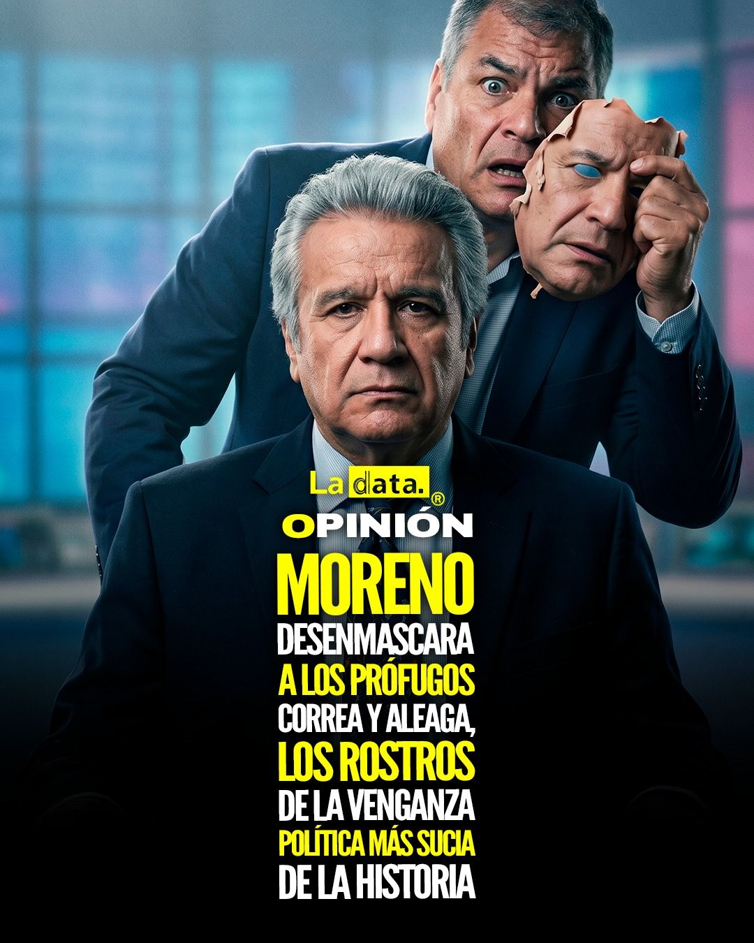 @ladataec  #ladata #TendenciaPolítica #LenínMoreno #RafaelCorrea
