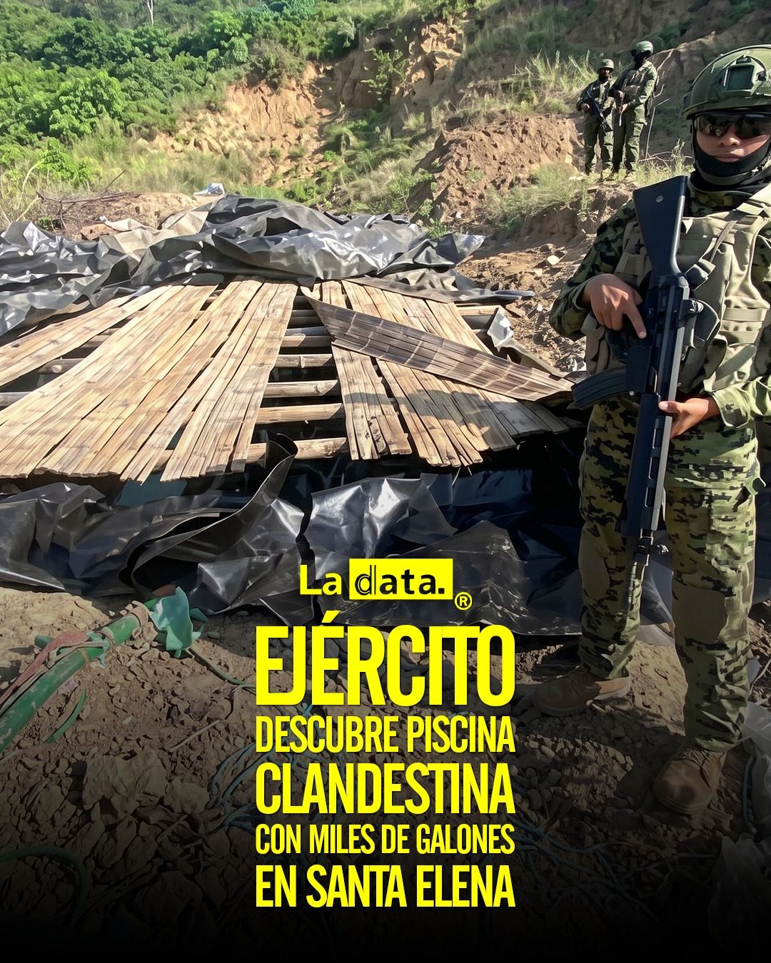 @ladataec👈 #ladata #TendenciaPolítica #SantaElena #Combustible