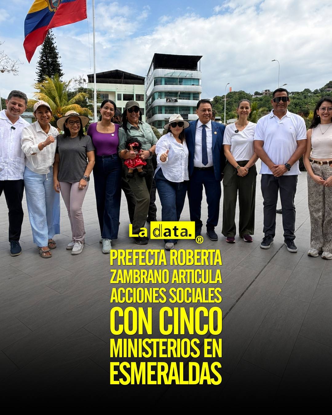 @ladataec 👈 #ladata #TendenciaPolítica #RobertaZambrano #Esmeraldas