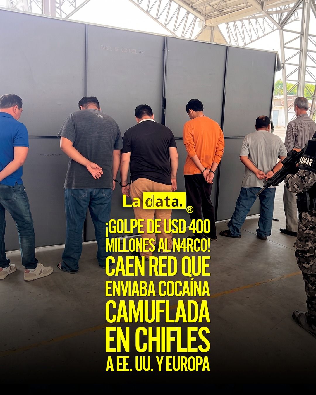 @ladataec #ladata #TendenciaPolítica #Narcotráfico #PolicíaNacional