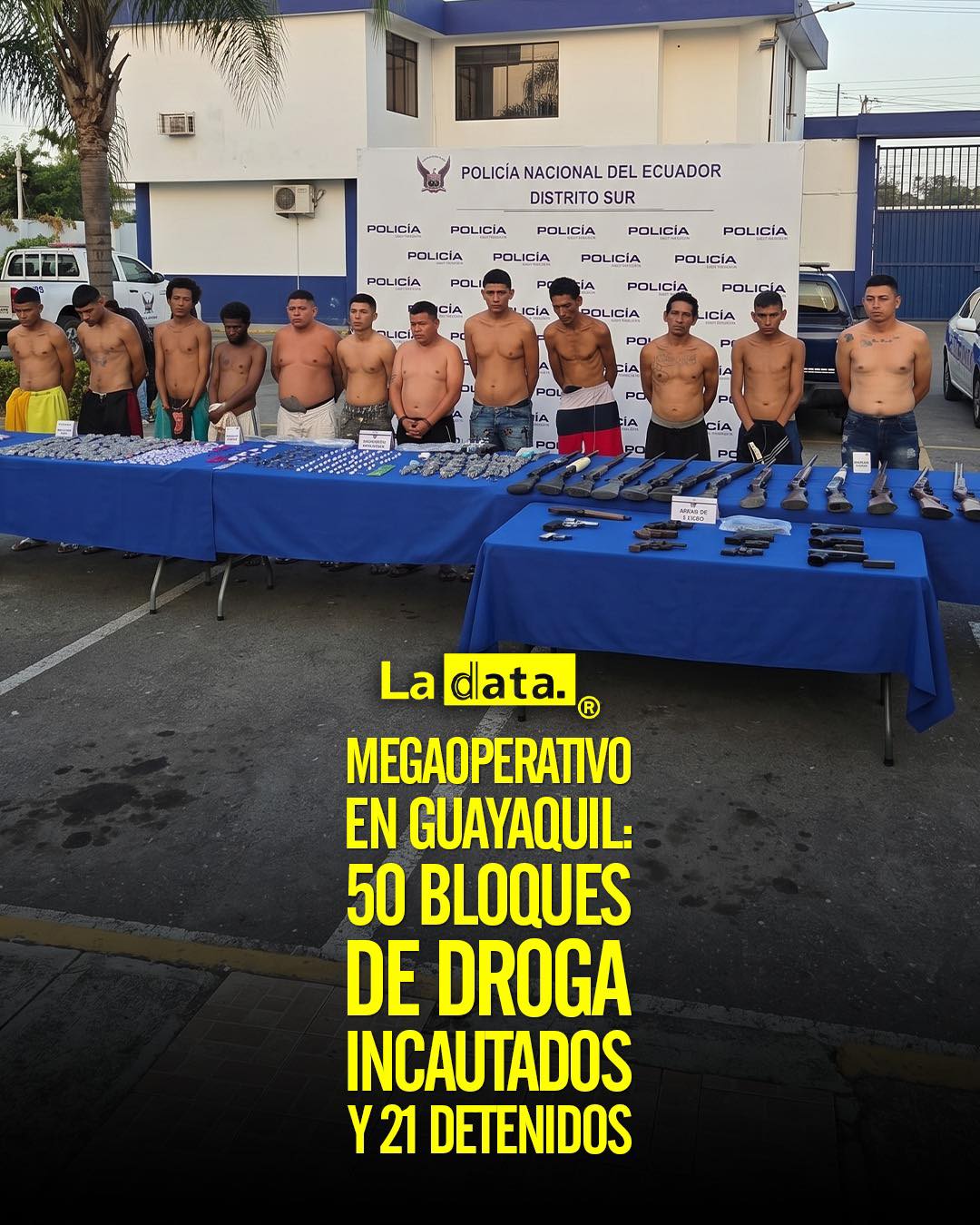 @ladataec #LaData #TendenciaPolitica #Guayaquil #Operativo