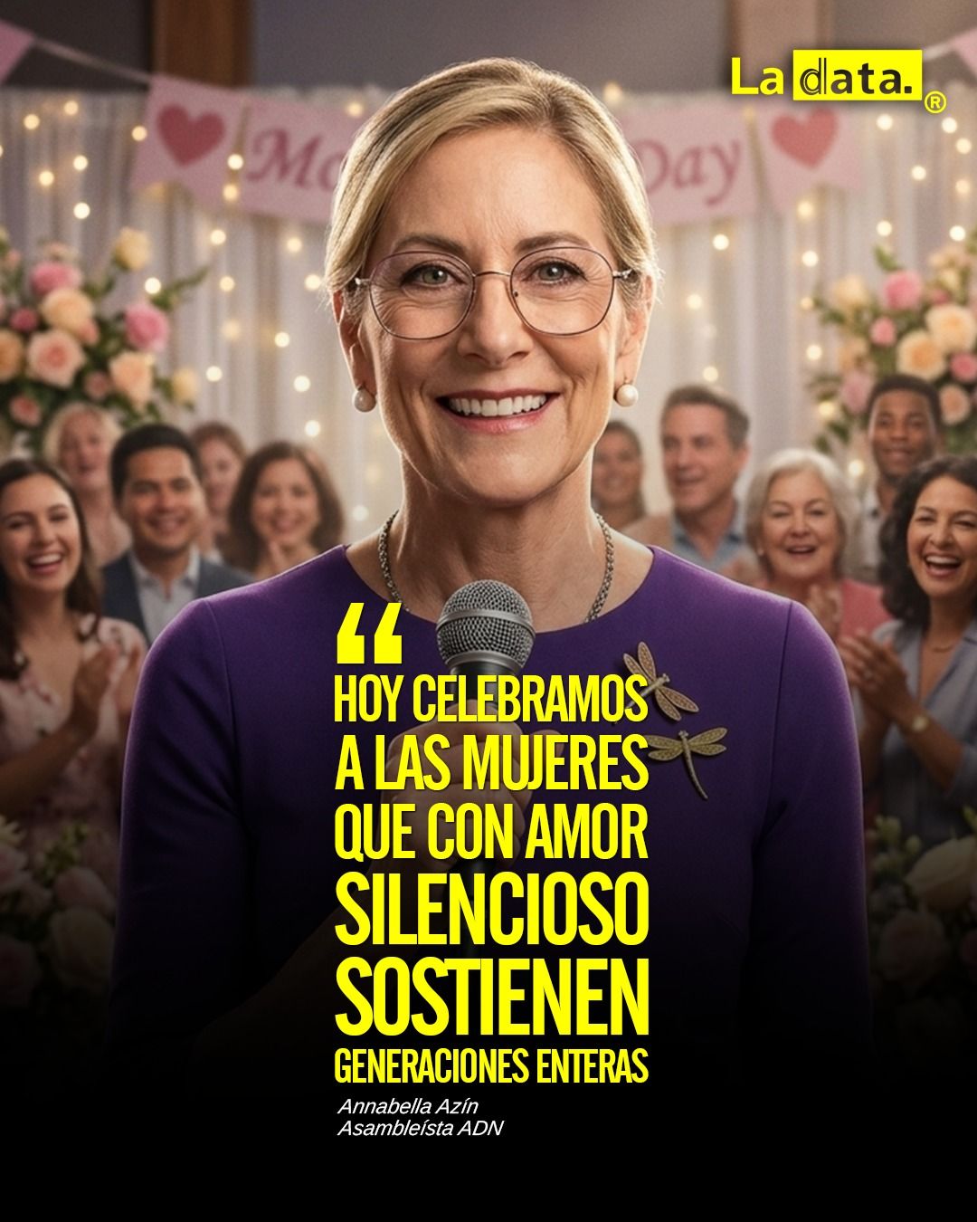 @ladataec👈   #ladata #TendenciaPolítica #AnnabellaAzín #DíaDeLaMadre