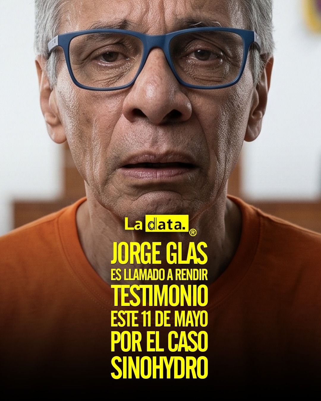 @ladataec 👈 #ladata #TendenciaPolítica #JorgeGlas #Sinohydro