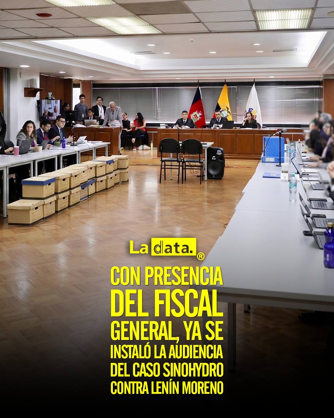 @ladataec 👈 #ladata #TendenciaPolítica #CasoSinohydro #LenínMoreno
