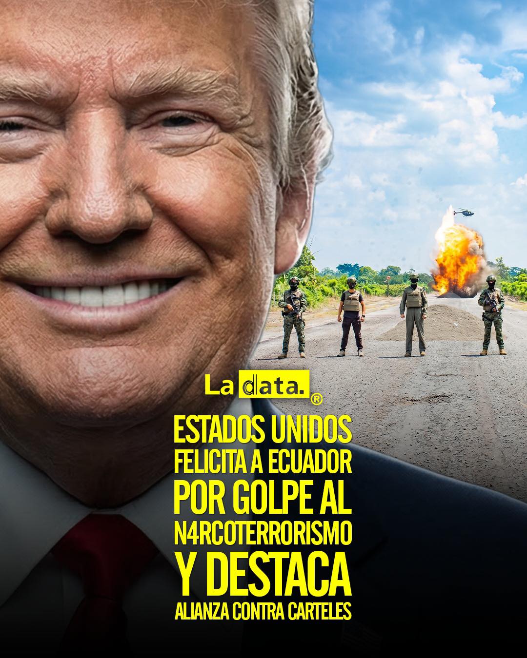 #ladata #TendenciaPolítica #EstadosUnidos #Narcotráfico