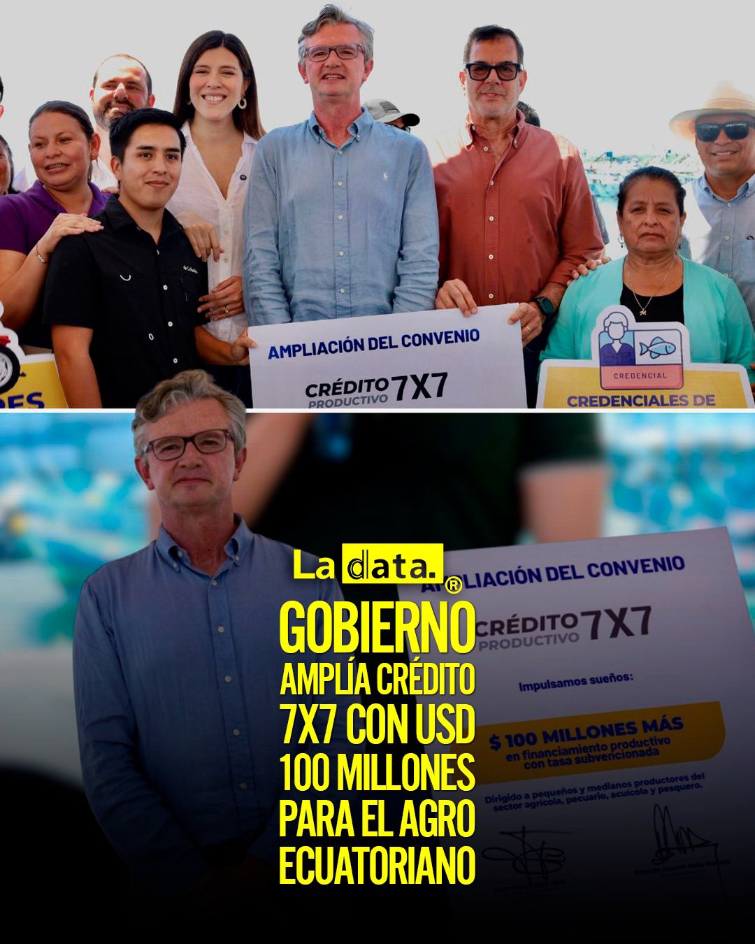 @ladataec #LaData #TendenciaPolítica #credito #7x7