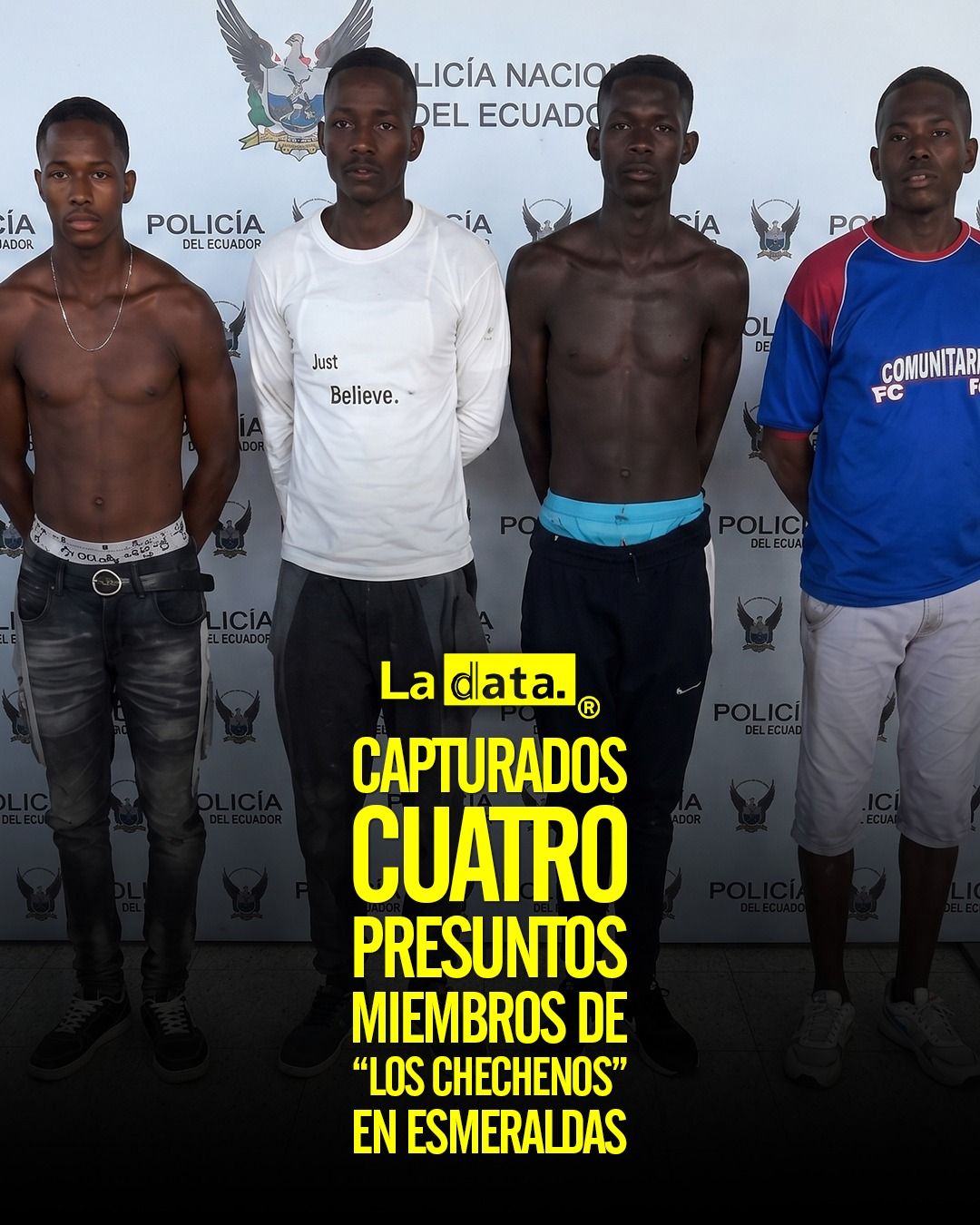 @ladataec #LaData #TendenciaPolítica #Esmeraldas #PoliciaNacional