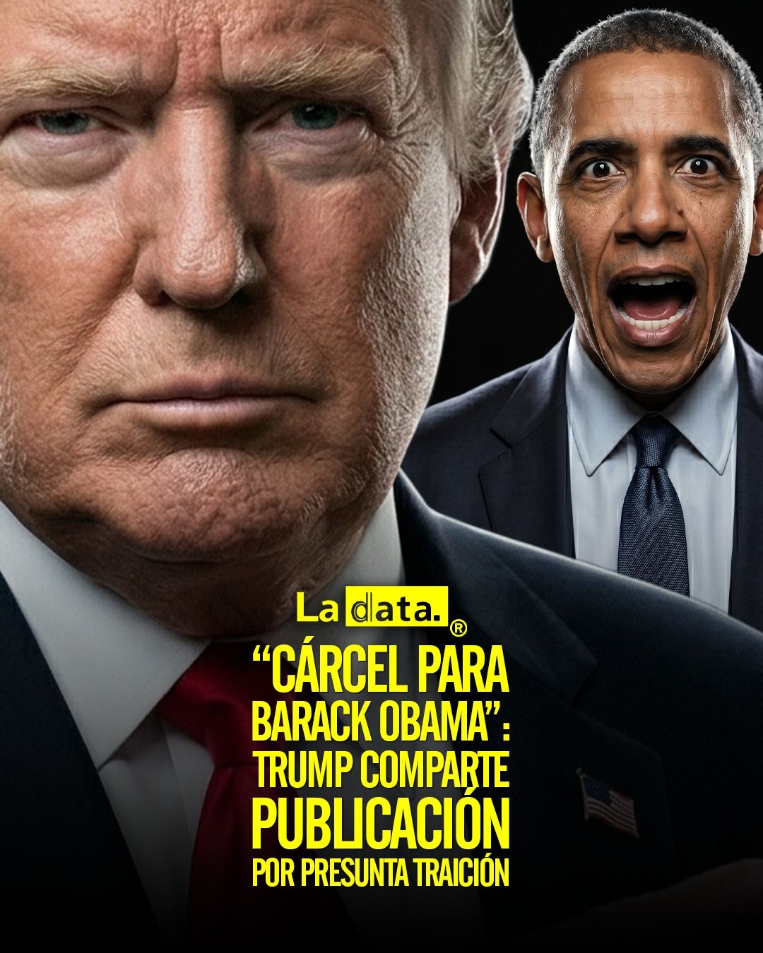 @ladataec  #ladata #TendenciaPolítica #DonaldTrump #BarackObama