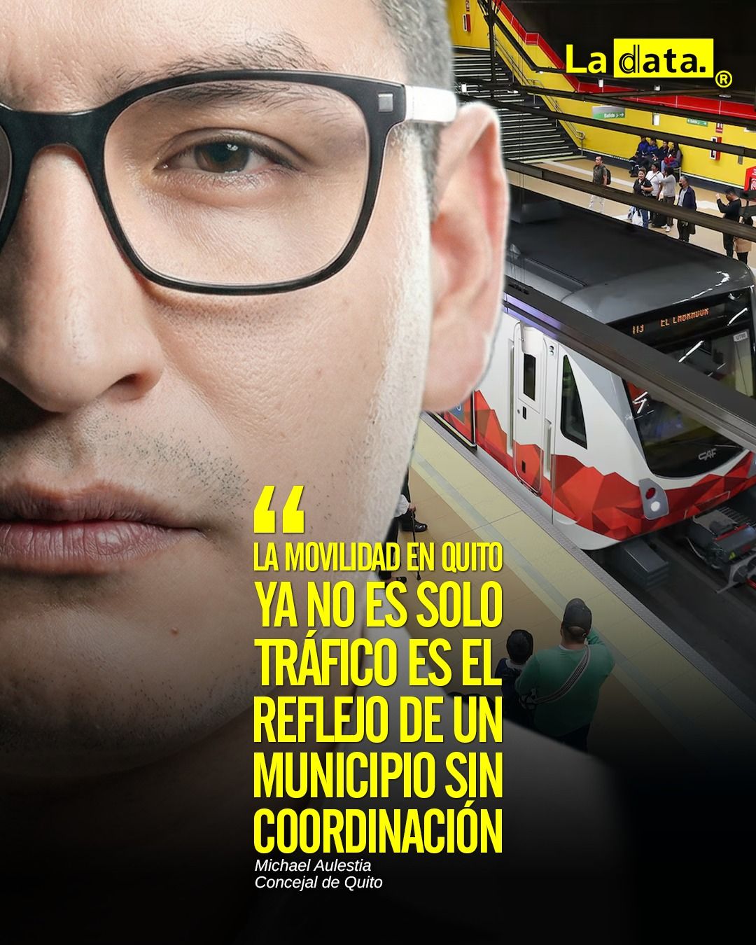 @ladataec  #ladata #TendenciaPolítica #PabelMuñoz #MovilidadQuito
