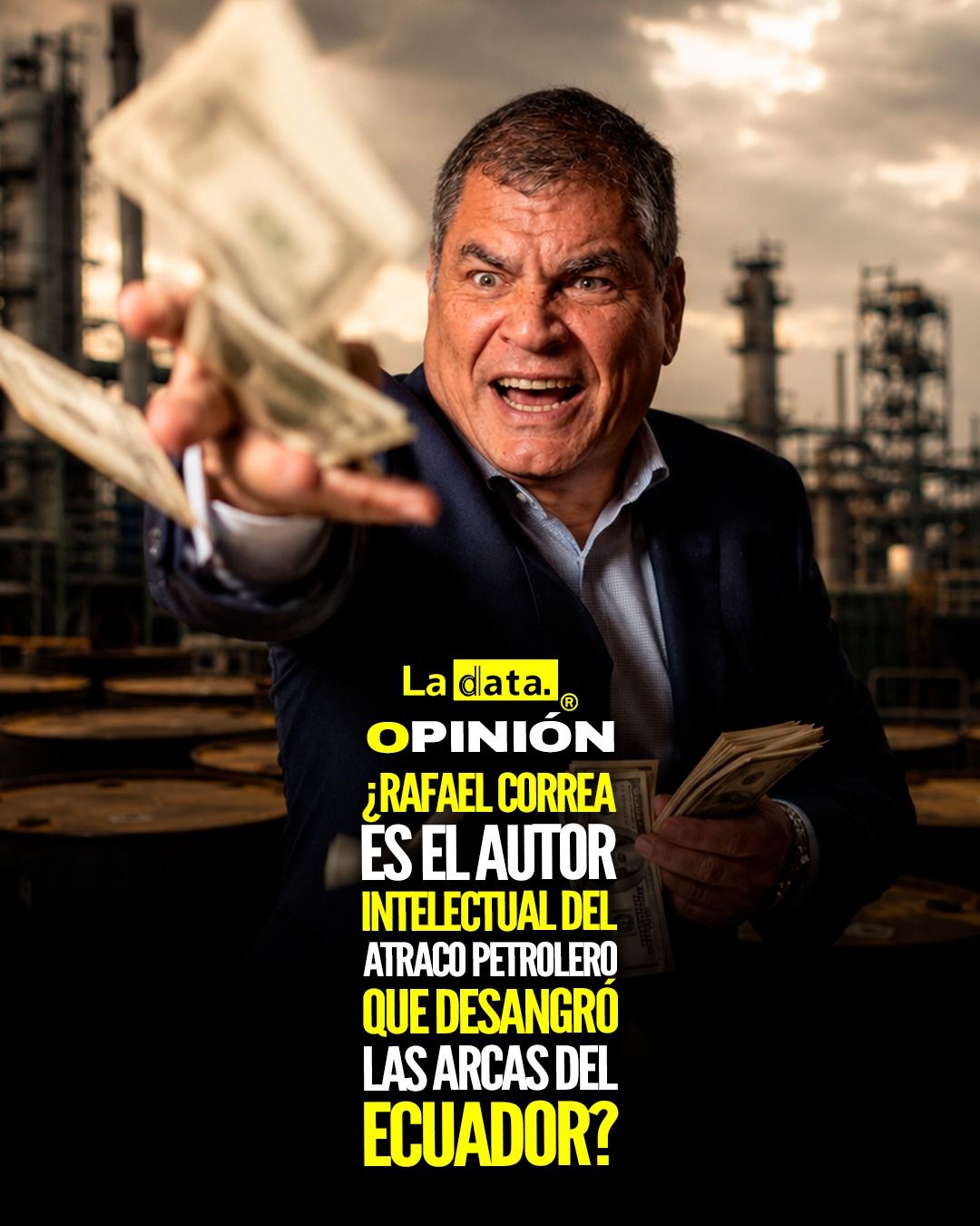 @ladataec  #ladata #TendenciaPolítica #RafaelCorrea #Corrupción