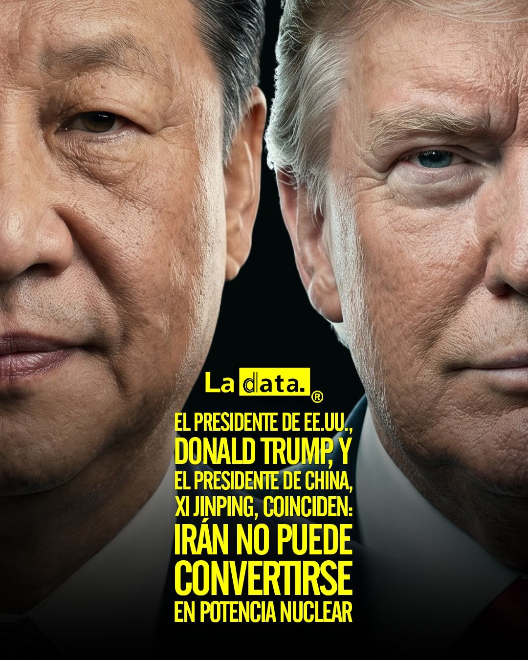 @ladataec 👈 #ladata #TendenciaPolítica  #Trump #XiJinping