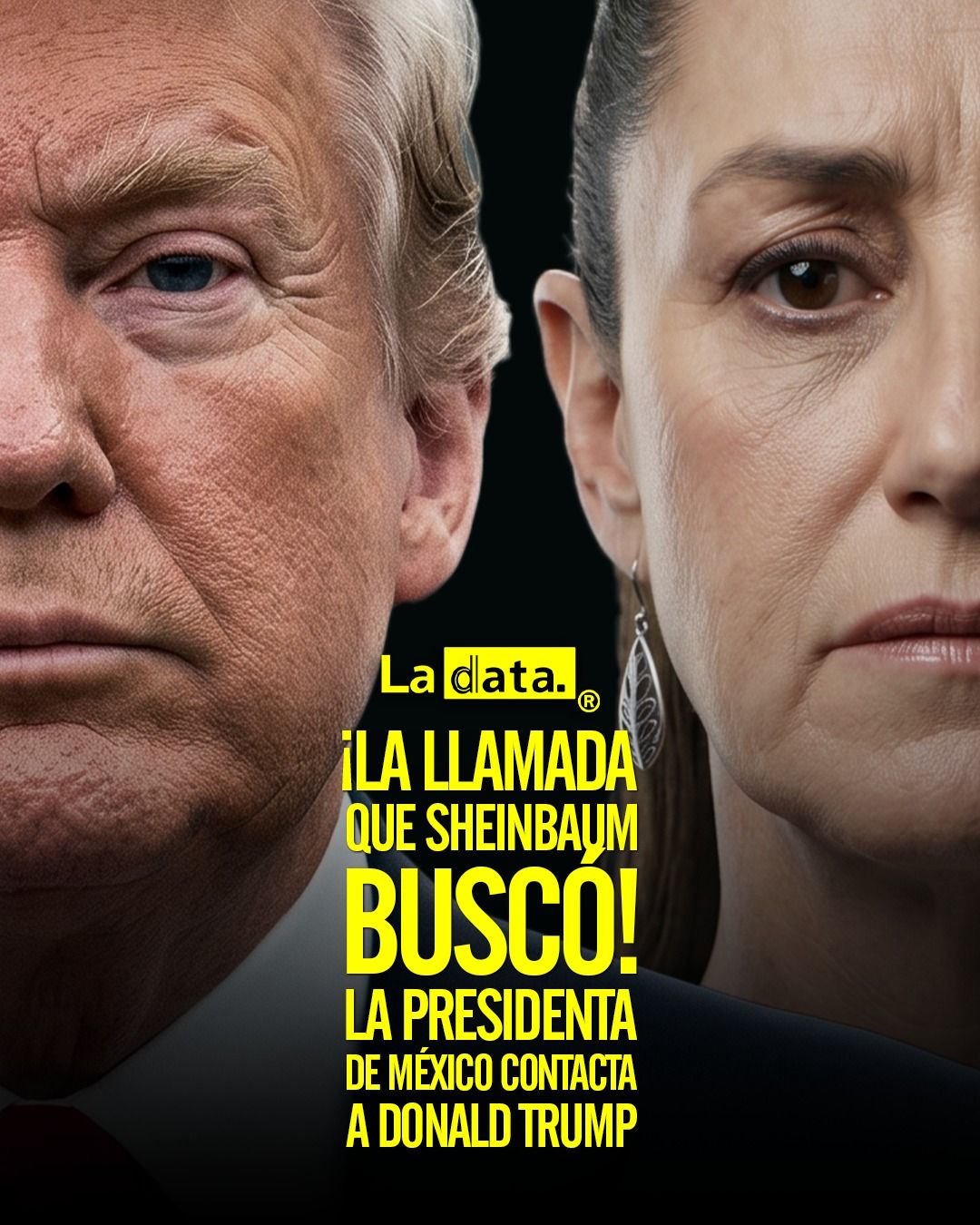 @ladataec  #ladata #TendenciaPolítica #Sheinbaum #DonaldTrump