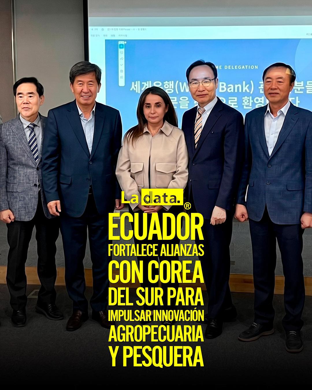 @ladataec #LaData #TendenciaPolítica #Ecuador #CoreaDelSur