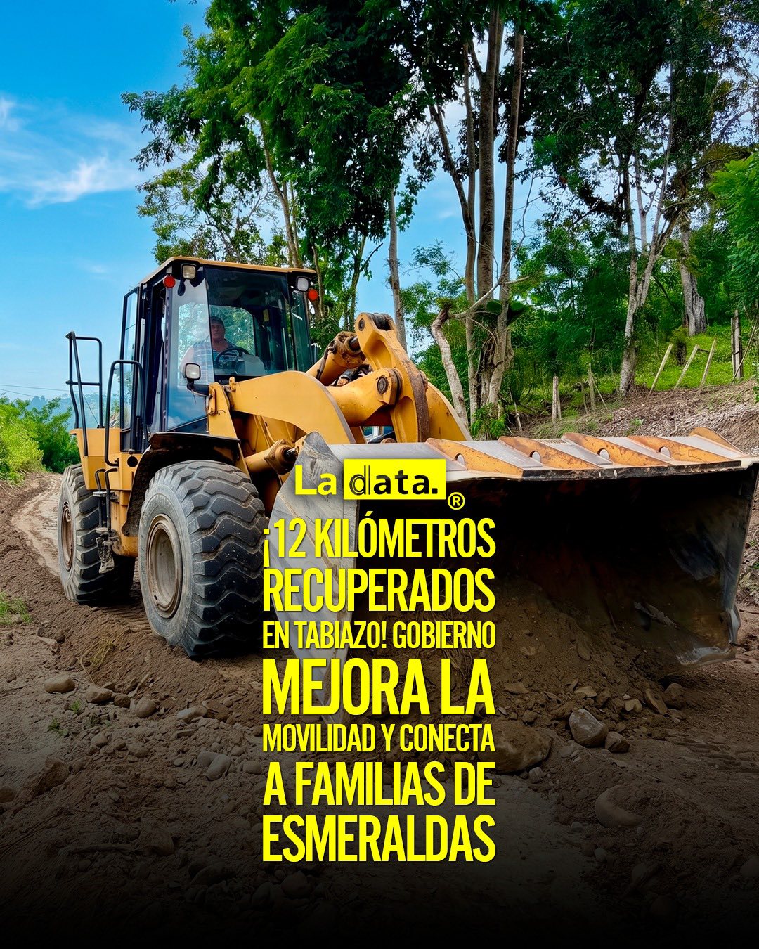 @ladataec #ladata #TendenciaPolítica #Tabiazo #Obras