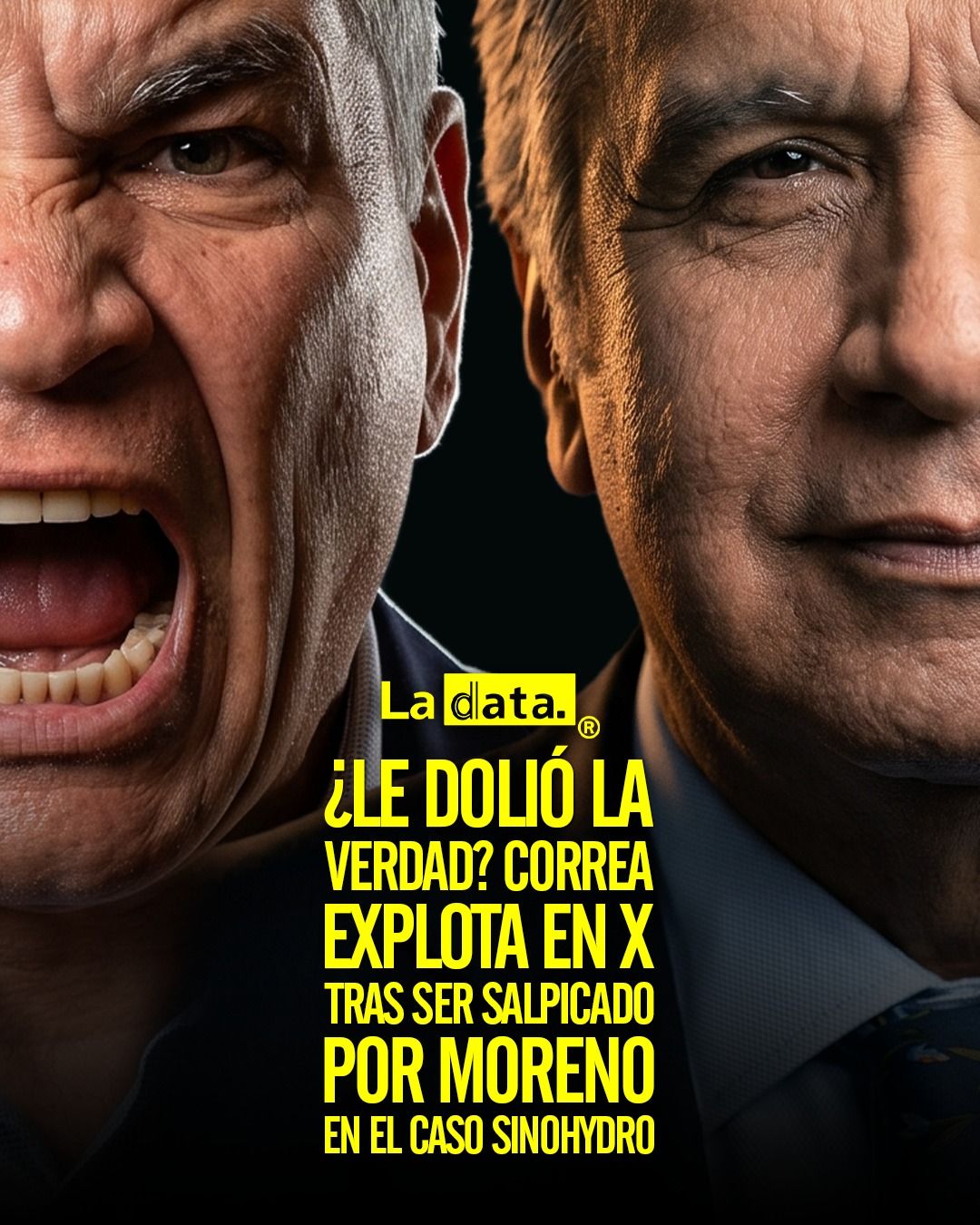@ladataec  #ladata #TendenciaPolítica #RafaelCorrea #JorgeGlas