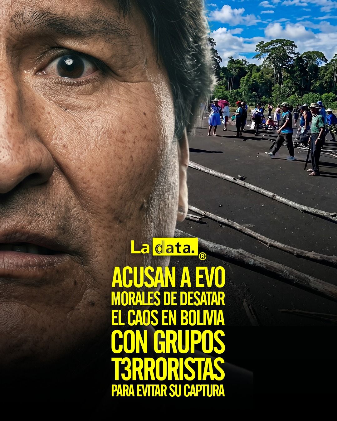 @ladataec  #ladata #TendenciaPolítica #EvoMorales #Bolivia