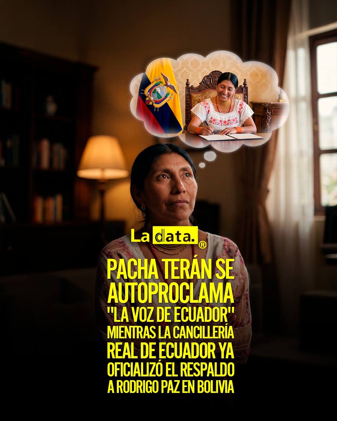 @ladataec 👈 #ladataec #tendenciapolitica #pachateran
