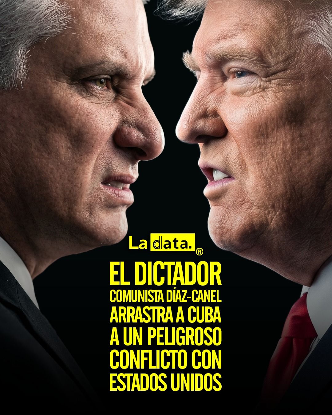 @ladataec 👈 #ladata #TendenciaPolítica #DíazCanel #Cuba