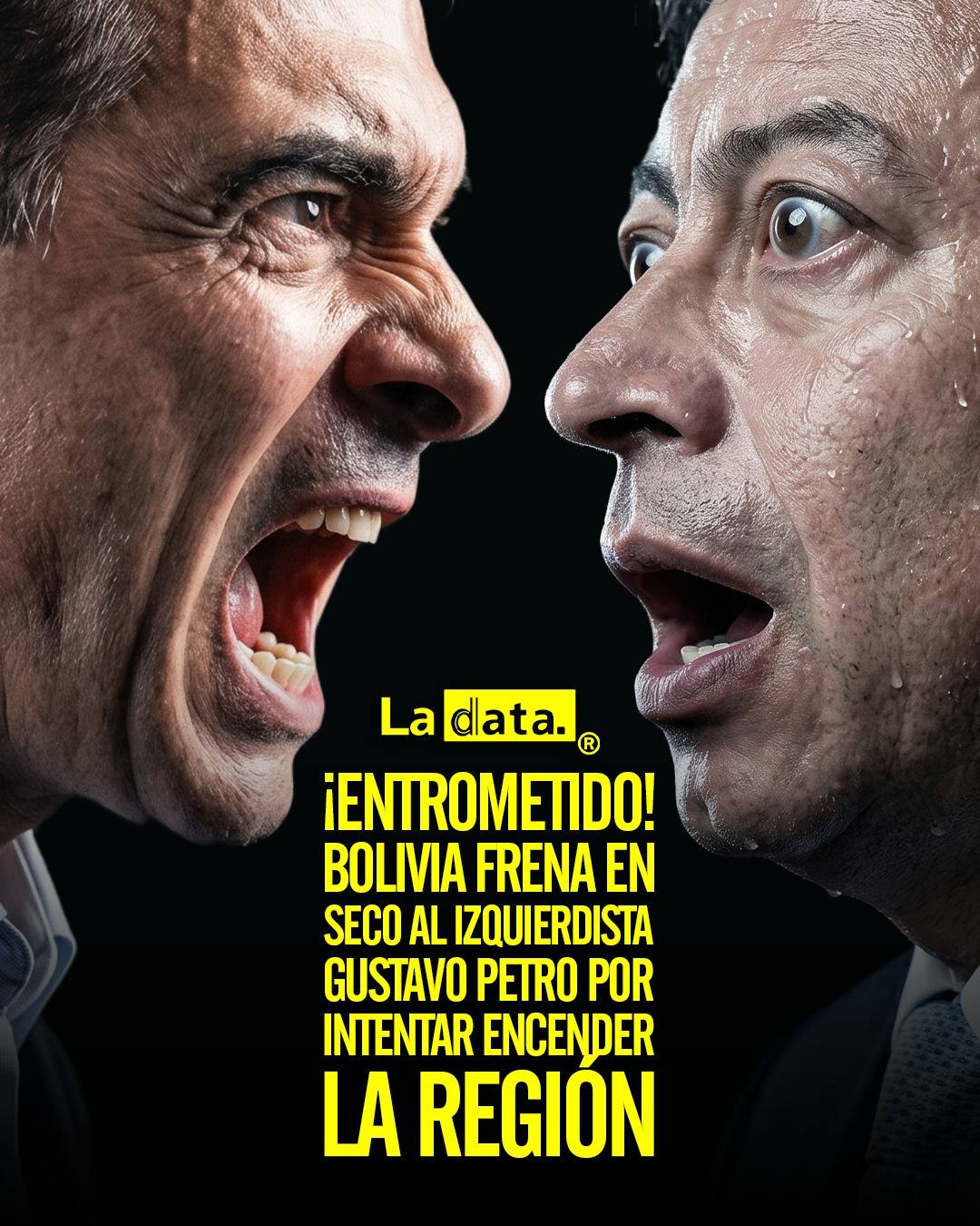 @ladataec 👈 #ladata #TendenciaPolítica  #Bolivia #Colombia