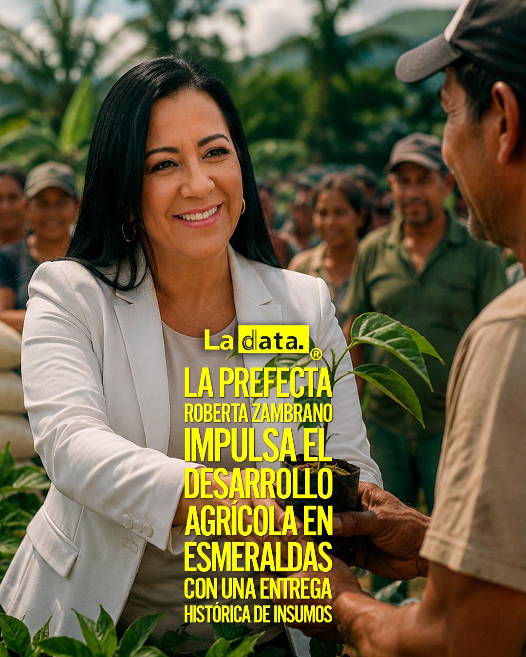 @ladataec #ladata #TendenciaPolítica #RobertaZambrano #Esmeraldas