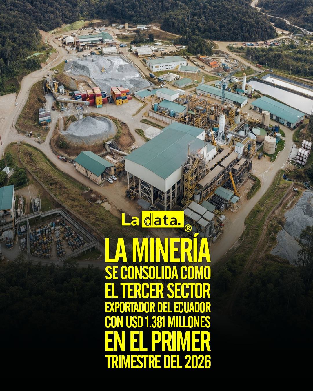 @ladataec 👈 #ladata #TendenciaPolítica #CME #Minería