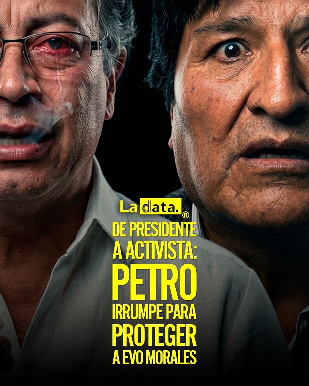 @ladataec👈 #ladata #TendenciaPolítica #GustavoPetro #EvoMorales