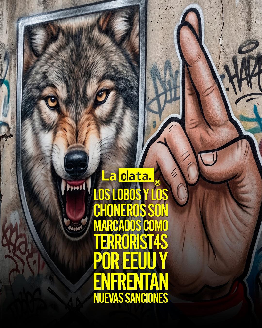 @ladataec👈  #ladata #TendenciaPolítica #LosLobos #LosChoneros