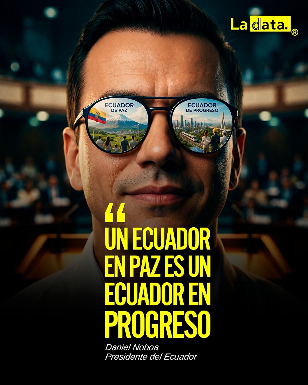 "Un Ecuador en paz es un Ecuador en progreso"