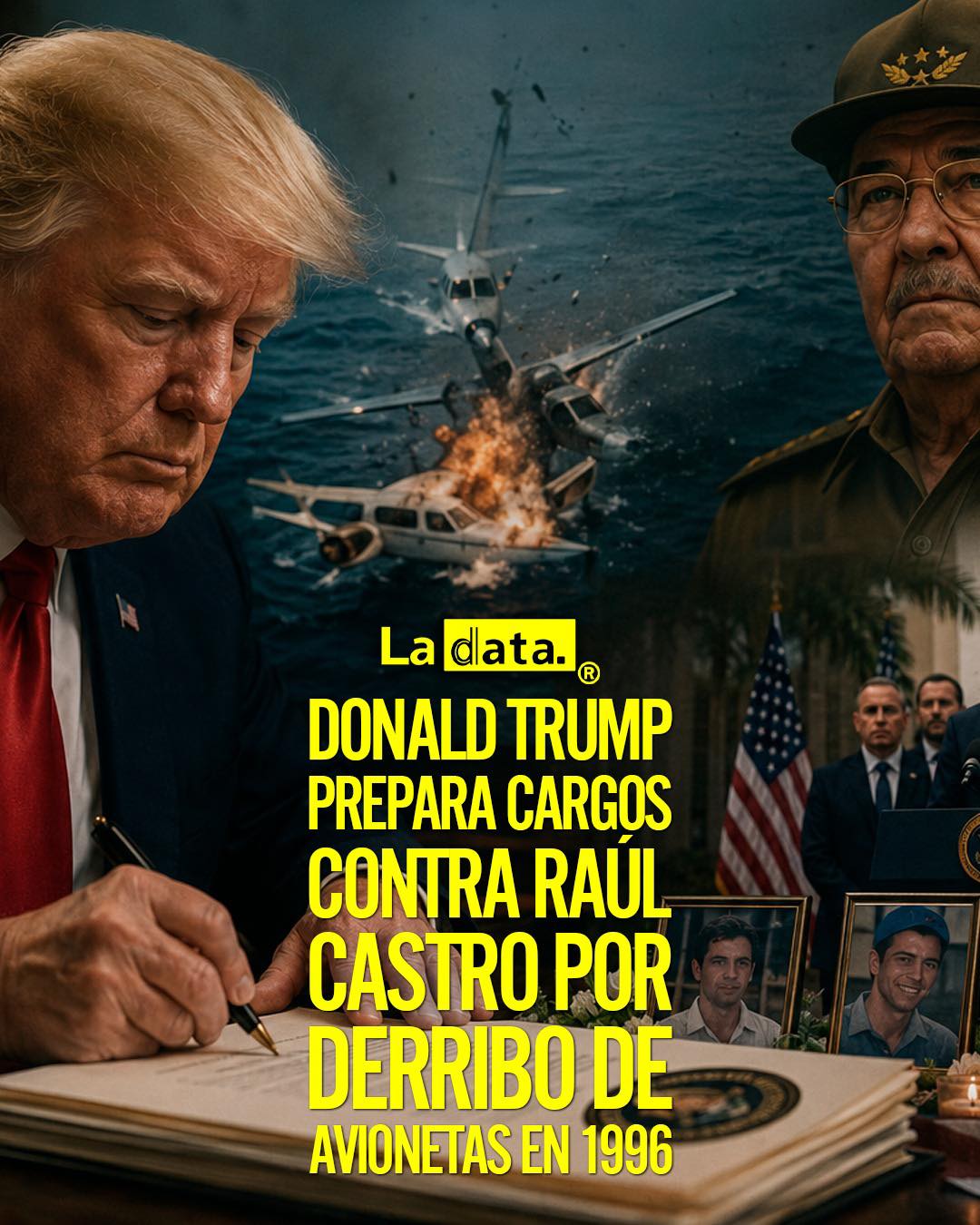 @ladataec #LaData #TemdenciaPolítica #RaulCastro #DonaldTrump